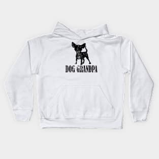 Chihuahua Dog Grandpa Kids Hoodie